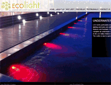 Tablet Screenshot of ecolight.ie