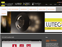 Tablet Screenshot of ecolight.biz